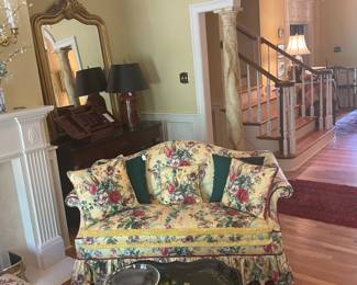 Steuben Console Bowl
19th C. Paper Mache Tray Table