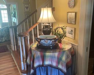 Frederick Cooper Lamp
Imari plate C. 1830-50
Imari Footbath 20th C.