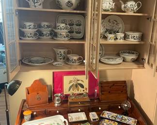 Portmeirion Dishes
Antique Desk, Etc.