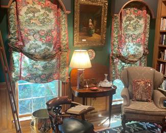 Rare English Reading Chair
Beautiful Wing Chair
Game table and more