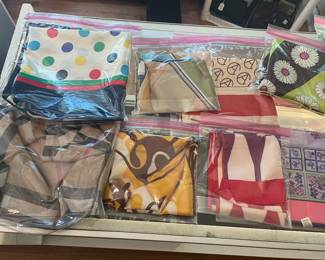 Designer scarves and Clothes
Armani, Chanel and more