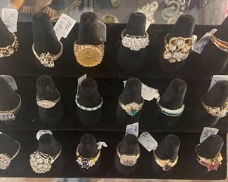 Gold Diamond Rings and more