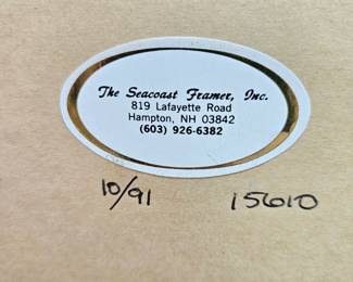 10/91 prints for Monet's Garden 