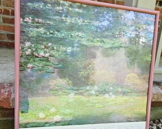 Monet framed print from Museum of Fine Arts, Boston 