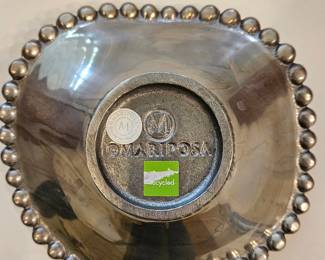 Mariposa Brillante Wave Beaded Bowl 