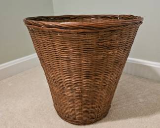 Wicker Waste Bin 
