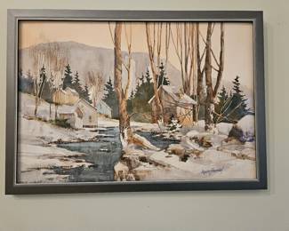 Robert Steedman Framed Artwork