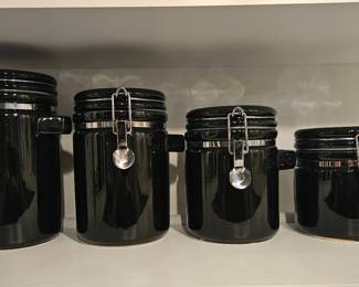 Black Canisters 
