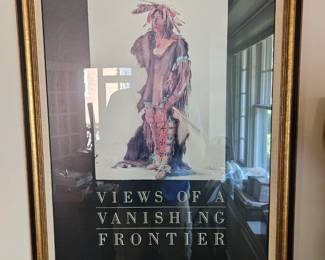 Vintage Poster Views of Vanishing Frontier. Joslyn Art Museum 1984