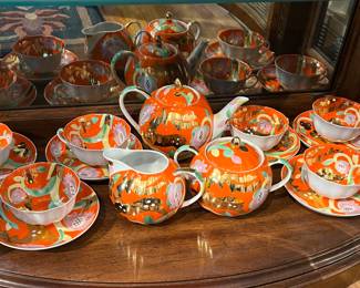 Russian Dulevo Tea Set