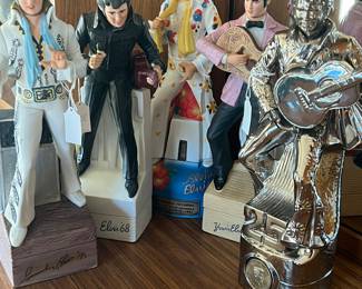 Elvis Decanters