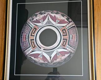 Vintage Print Titled Hopi Art - Patricia Dobson Artist