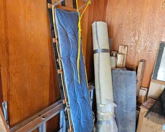 Vintage Forster’s Skowhegan Wooden Toboggan 