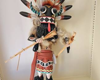 Hopi Kachina / Katsina Doll
"Wide Head Kachina"