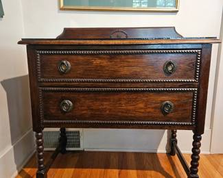 Antique English Hall Table/Sideboard 