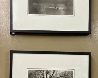 Pair of black and white photos- were $100- now $25