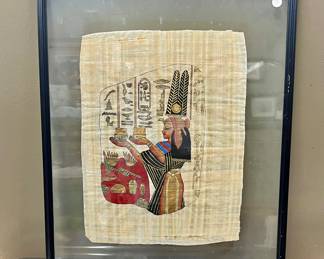 Egyptian Papyrus Painting- was $88 now $22