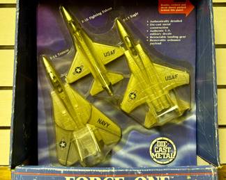 New Ertl Force One Fighter Squadron