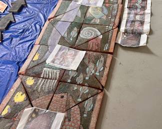 7 Piece Mosaic Tile Art