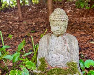 Cement Garden Buddha