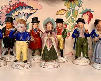 Vintage Charles Dickens Figurines