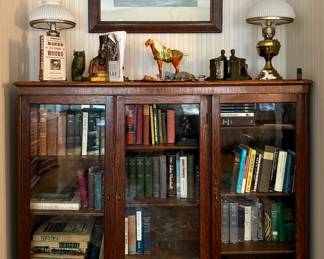 Antique Oak Bookcase