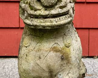 Cement Foo Dog