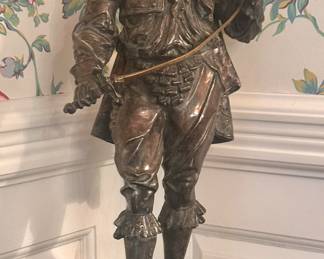 "Don Juan" Metal Statue