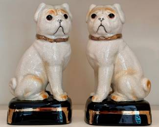 Vintage Takahaski Pug Dogs