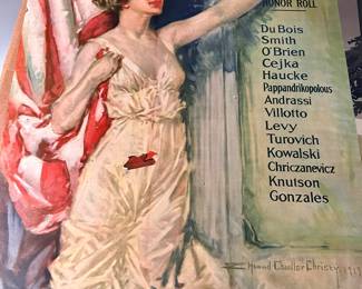 World War I Americans All! Poster