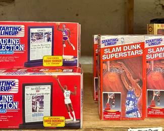 Starting Lineup Headline Collection & Slam Dunk Superstars