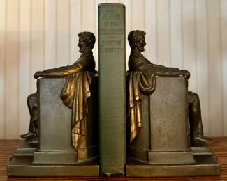 Abraham Lincoln Bookends