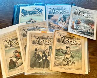 Antique Puck Magazines