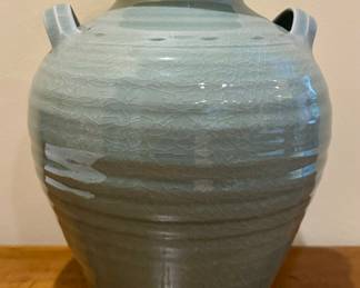 Simon Pearce Celadon Urn