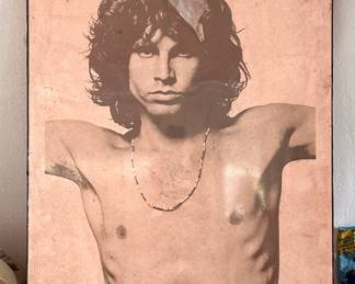 Framed Jim Morrison Poster