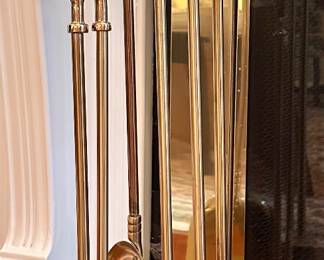 Brass Fireplace Tools