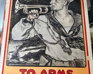 World War I Enlist in the Navy Poster