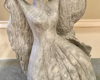 Carved Soapstone Angel