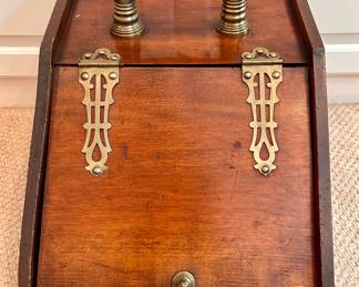 Antique Irish Coal Box