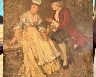 Oil on Board, Signed