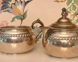 Gorham Sterling Creamer & Sugar