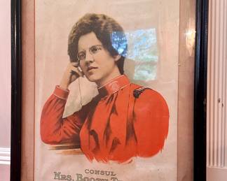 Consul Mrs. Booth Tucker Framed Poster