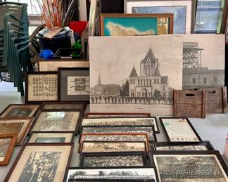 Framed Vintage Photographs