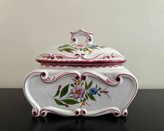 Hand Painted Soup Tureen (Portugal)