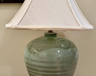 Simon Pearce "Celadon" Lamp