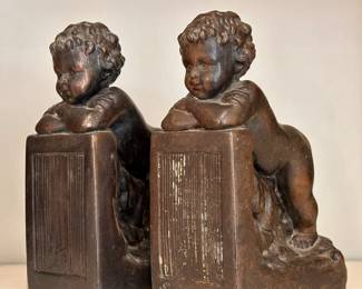 Cherub Bookends