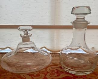 (2) Decanters