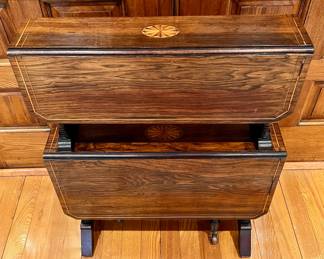 English Victorian Two Tier Sutherland Table