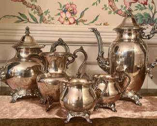 Silverplate Tea Set