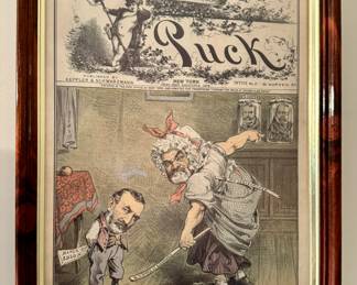 Framed Puck Magazine